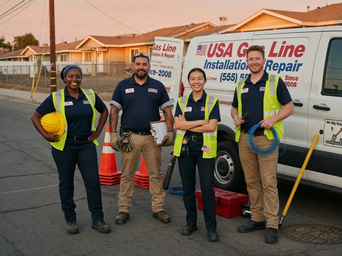 Gas Line Installation company in Crewe, VA